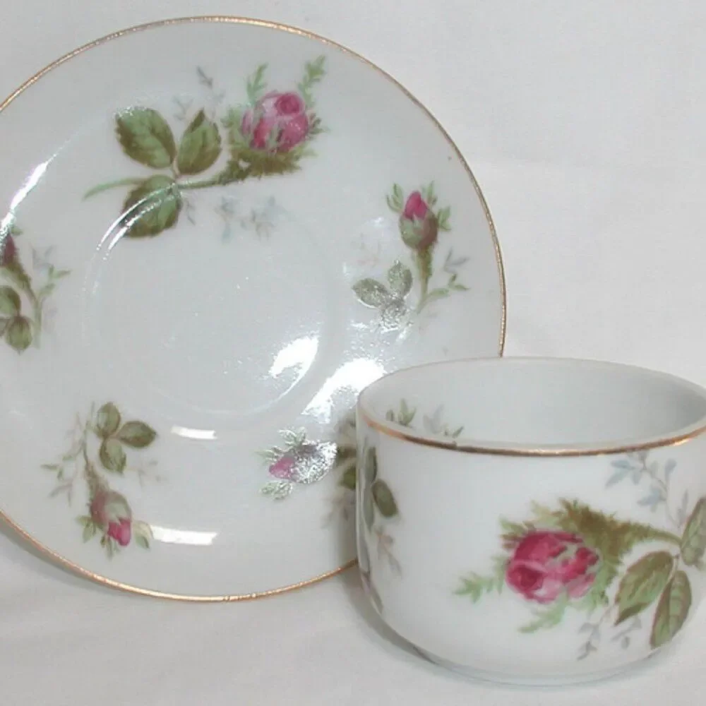 Norcrest Lithophane Cup and Saucer
